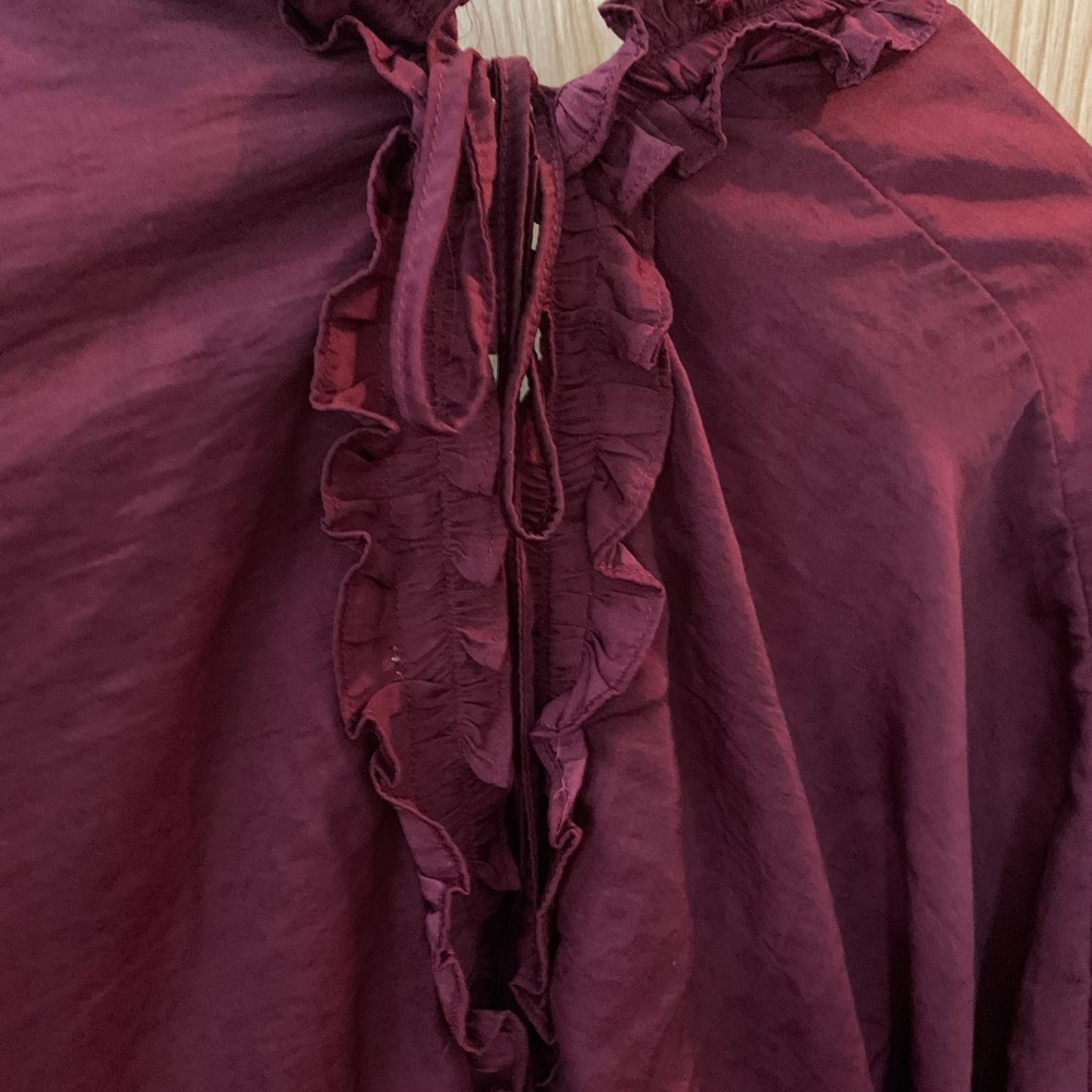 Maroon long sleeve mini - Picture 4 of 6